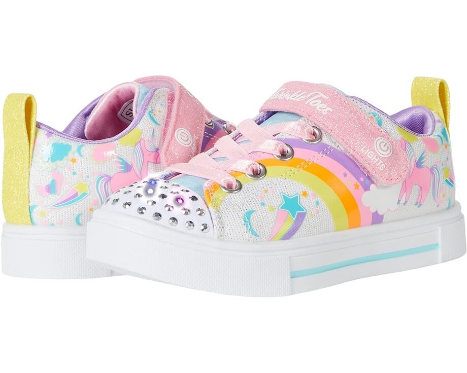 Кроссовки Skechers Twinkle Toes - Twinkle Sparks Unicorn Charmed 314789L, цвет White/Multi
Кроссовки Skechers Twinkle Toes - Twinkle Sparks Unicorn Charmed 314789L, цвет White/Multi