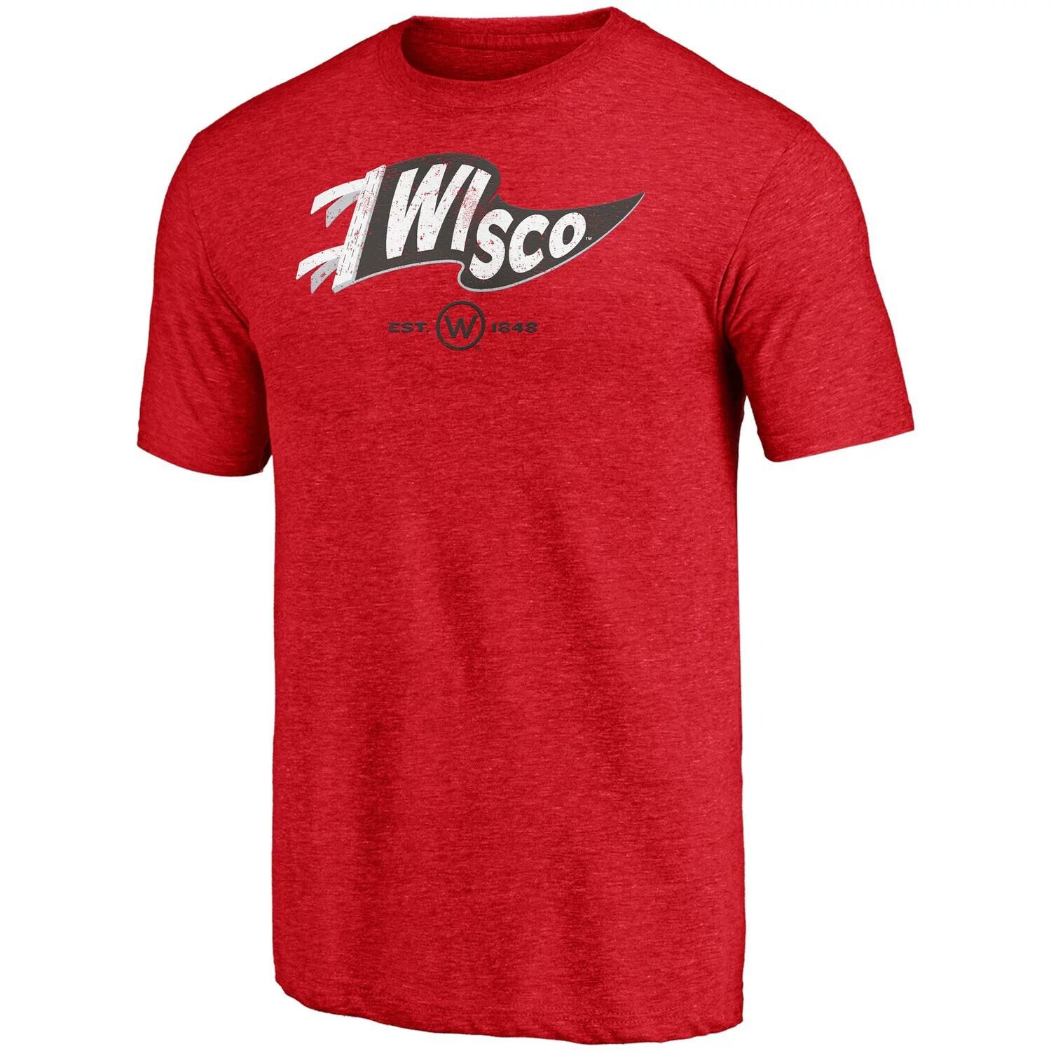 Мужская футболка Fanatics Red Wisconsin Badgers Team Hometown Tri-Blend с фирменным логотипом
Мужская футболка Fanatics Red Wisconsin Badgers Team Hometown Tri-Blend с фирменным логотипом