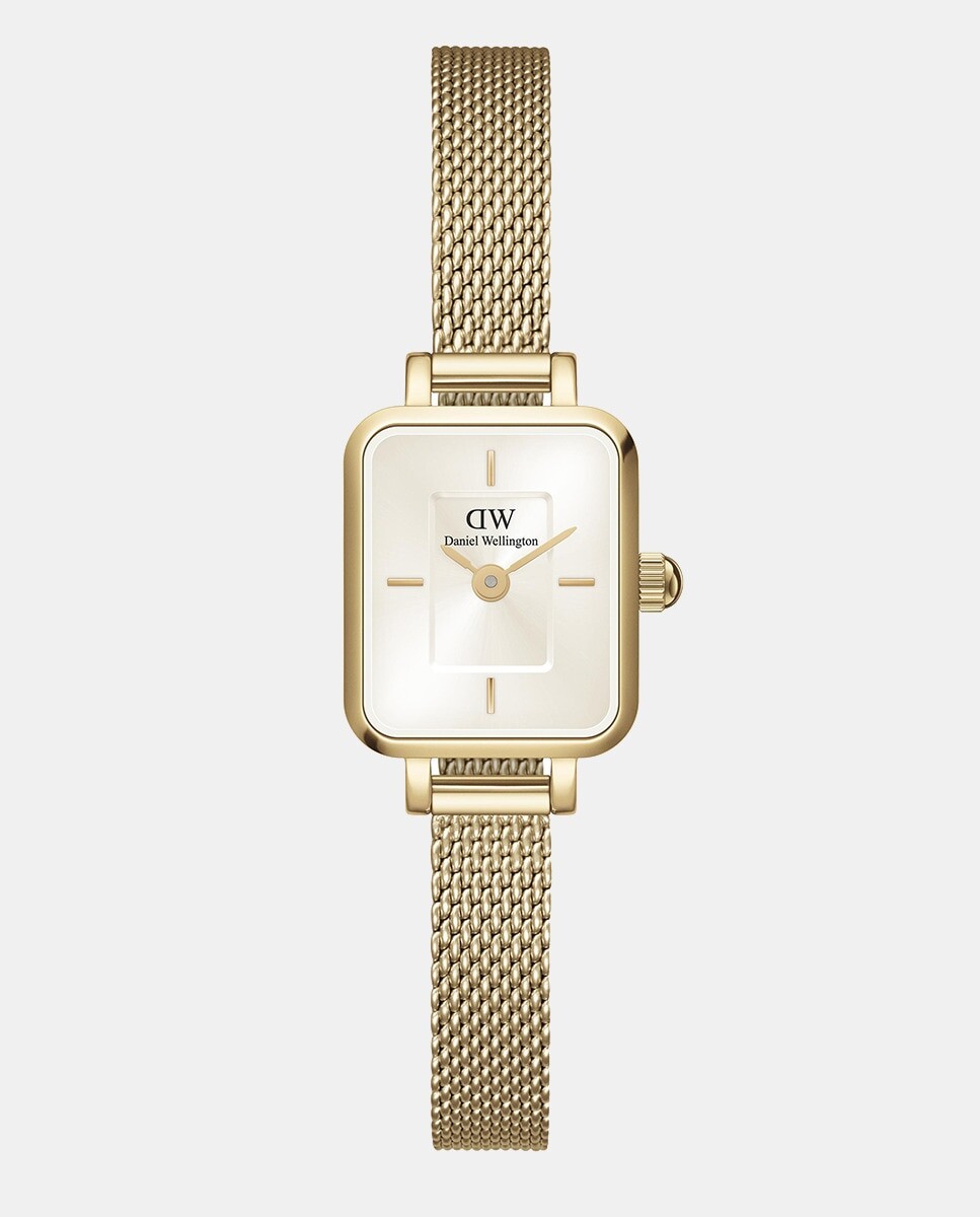El Quadro Mini Evergold DW00100656 женские часы с золотой стальной сеткой Daniel Wellington, золотой
El Quadro Mini Evergold DW00100656 женские часы с золотой стальной сеткой Daniel Wellington, золотой