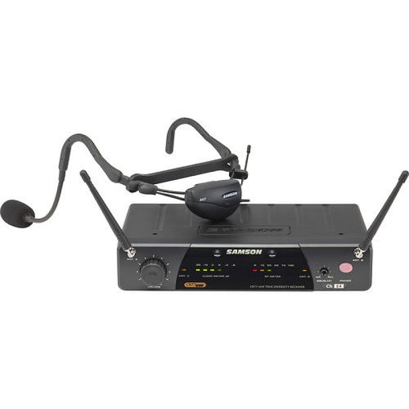 Беспроводная микрофонная система Samson AirLine 77 AH7 Wireless Fitness Headset Microphone System (K4 Band)
Беспроводная микрофонная система Samson AirLine 77 AH7 Wireless Fitness Headset Microphone System (K4 Band)