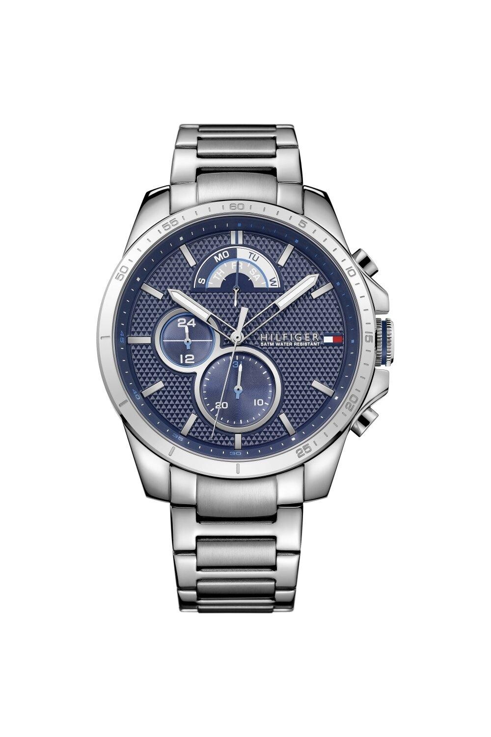 Часы Tommy Hilfiger Классические аналоговые часы из нержавеющей стали - 1791348, синий
Часы Tommy Hilfiger Классические аналоговые часы из нержавеющей стали - 1791348, синий