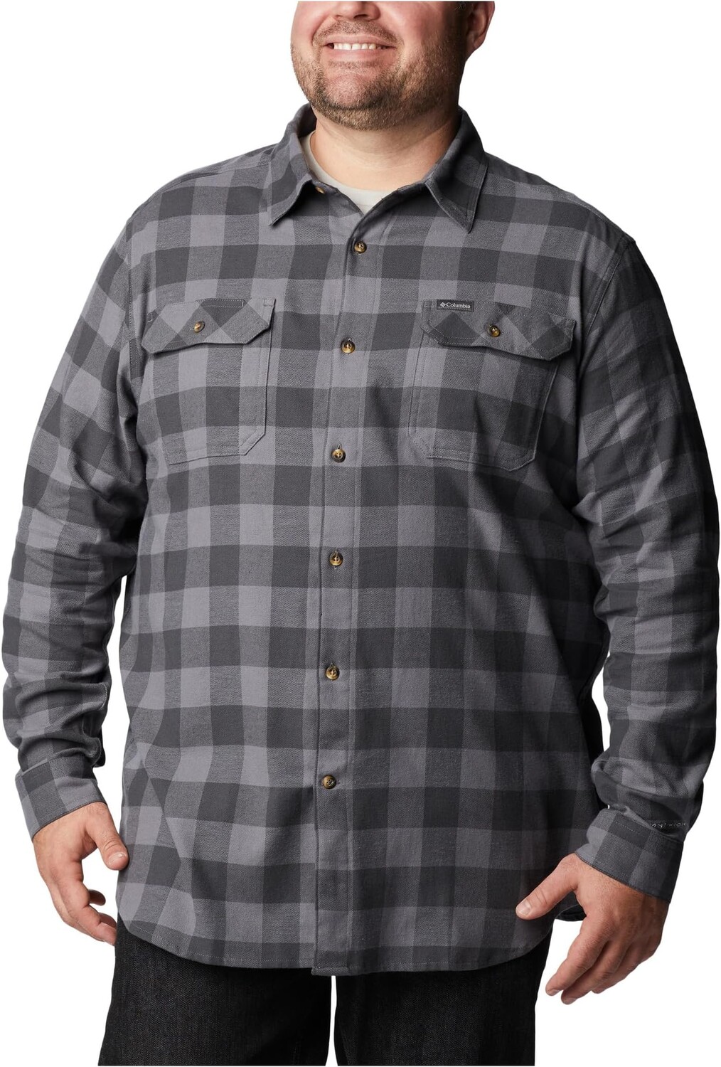 Рубашка Big & Tall Flare Gun Stretch Flannel Columbia, цвет City Grey Twill Buffalo Check 1
Рубашка Big & Tall Flare Gun Stretch Flannel Columbia, цвет City Grey Twill Buffalo Check 1
