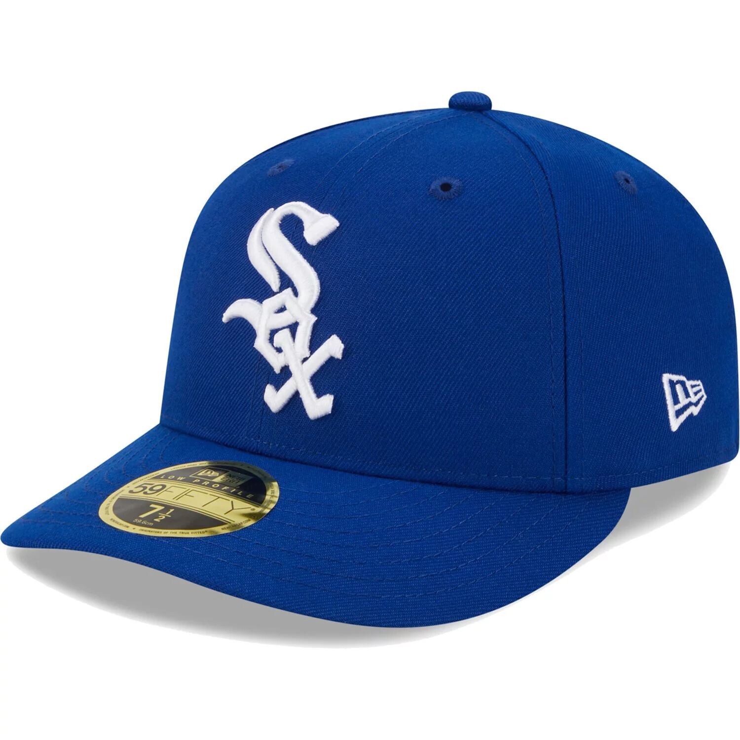 Мужская облегающая шляпа New Era Royal Chicago White Sox с белым логотипом и низким профилем 59FIFTY
Мужская облегающая шляпа New Era Royal Chicago White Sox с белым логотипом и низким профилем 59FIFTY