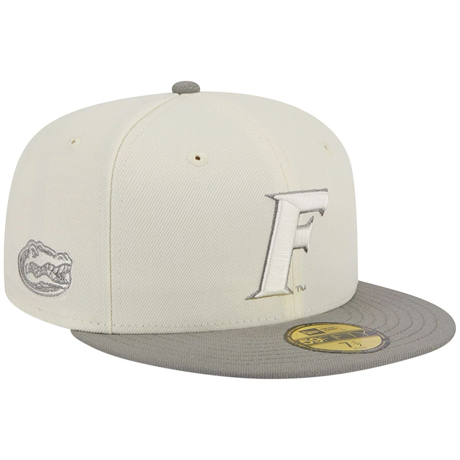 Мужская облегающая шляпа New Era Stone/серый Florida Gators Chrome & Concrete 59FIFTY
Мужская облегающая шляпа New Era Stone/серый Florida Gators Chrome & Concrete 59FIFTY