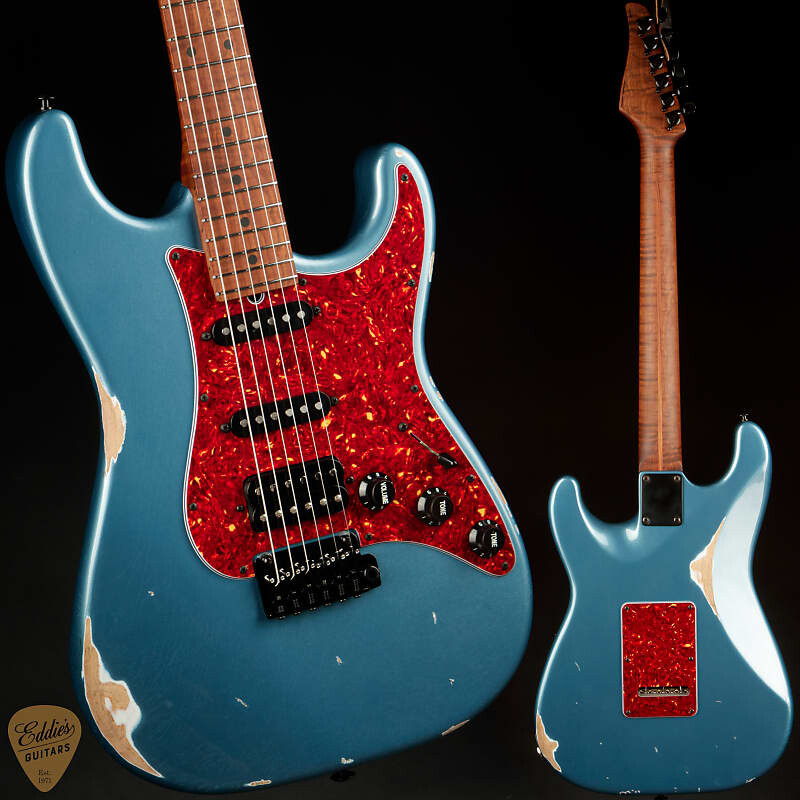 Электрогитара Suhr Eddie's Guitars Exclusive Classic S Antique Roasted - Pelham Blue
Электрогитара Suhr Eddie's Guitars Exclusive Classic S Antique Roasted - Pelham Blue