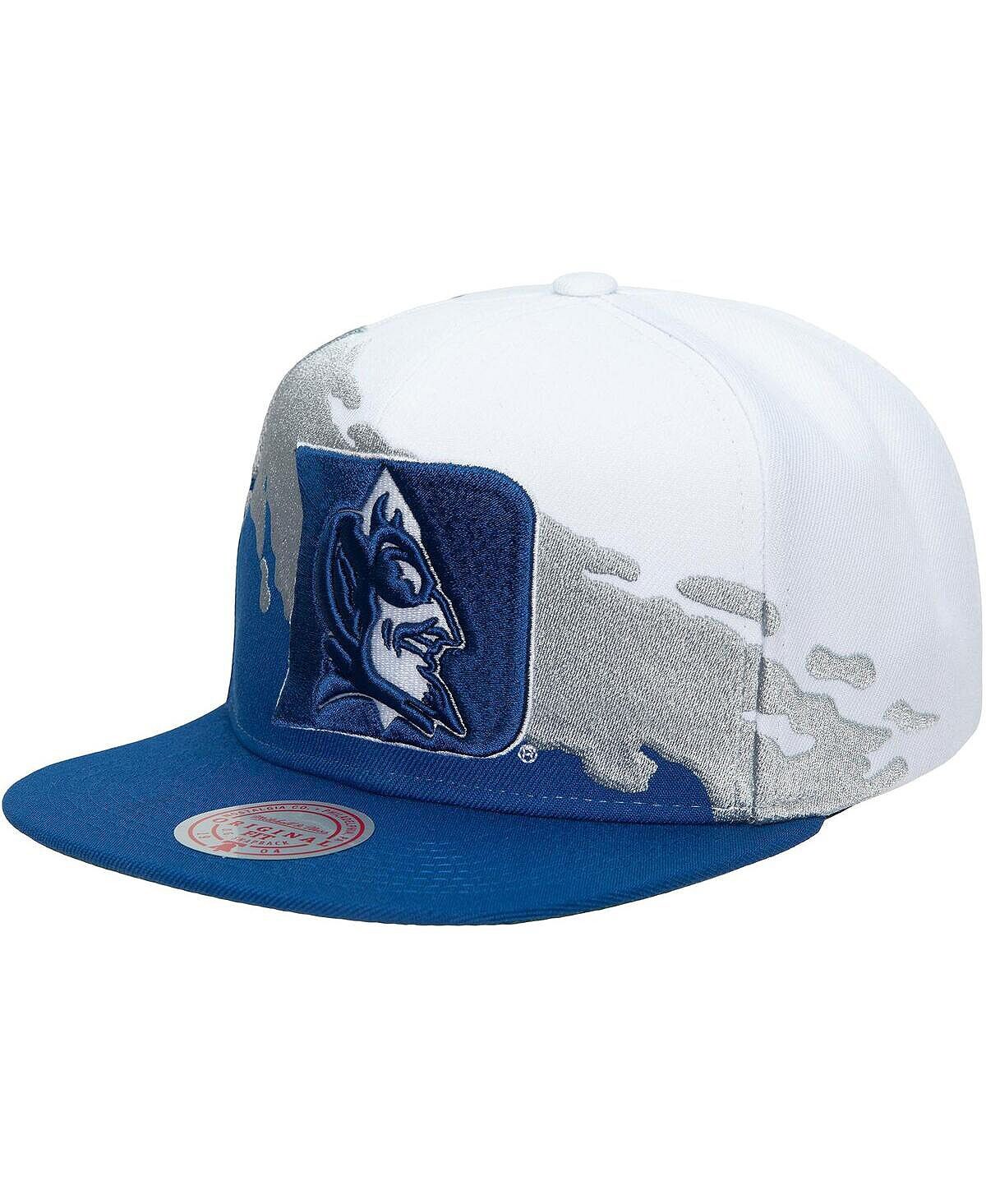 Мужская королевская белая шляпа Duke Blue Devils Snapback Snapback Mitchell & Ness
Мужская королевская белая шляпа Duke Blue Devils Snapback Snapback Mitchell & Ness