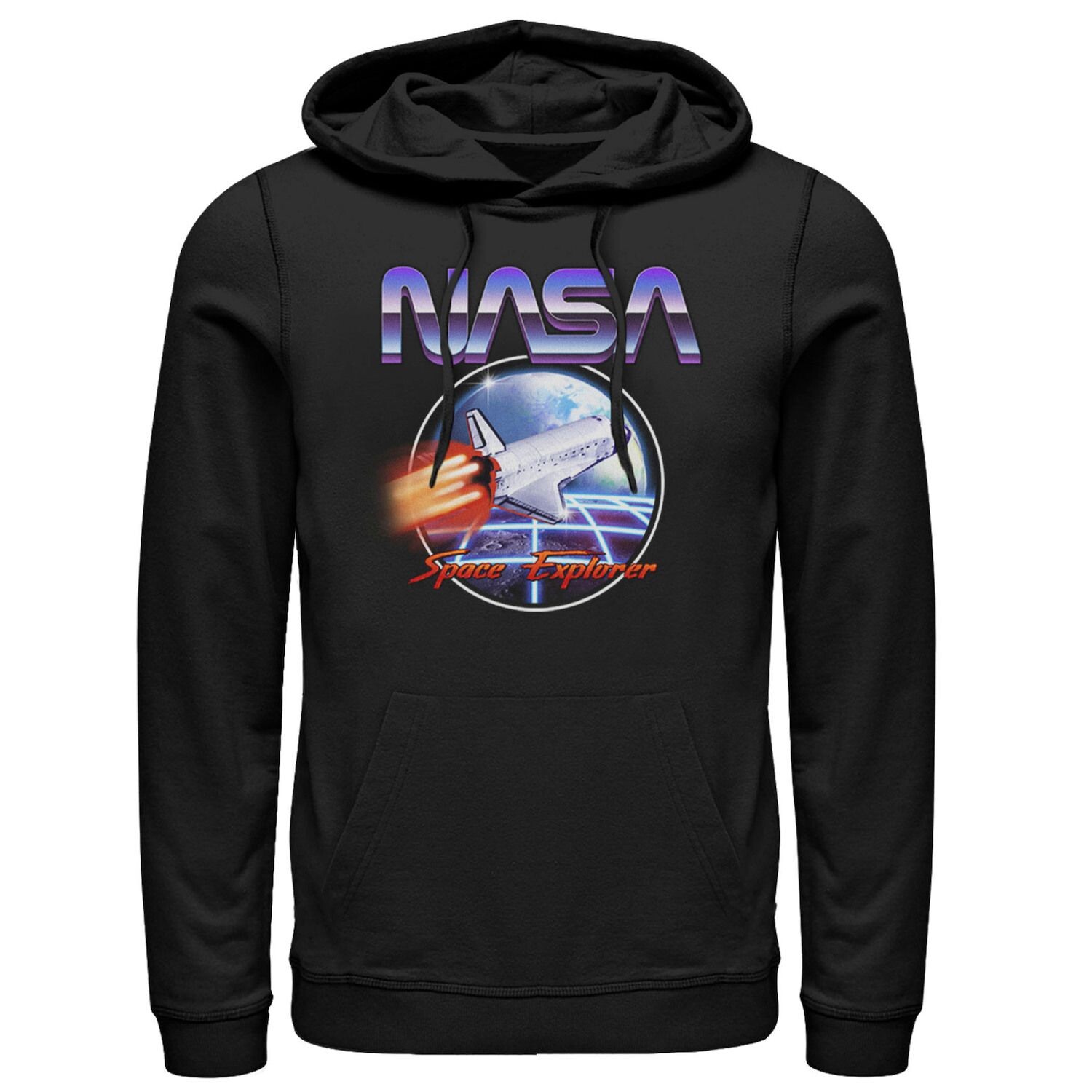 Мужская винтажная толстовка в стиле ретро с неоновым хромом NASA Space Explorer 80-х годов Licensed Character
Мужская винтажная толстовка в стиле ретро с неоновым хромом NASA Space Explorer 80-х годов Licensed Character