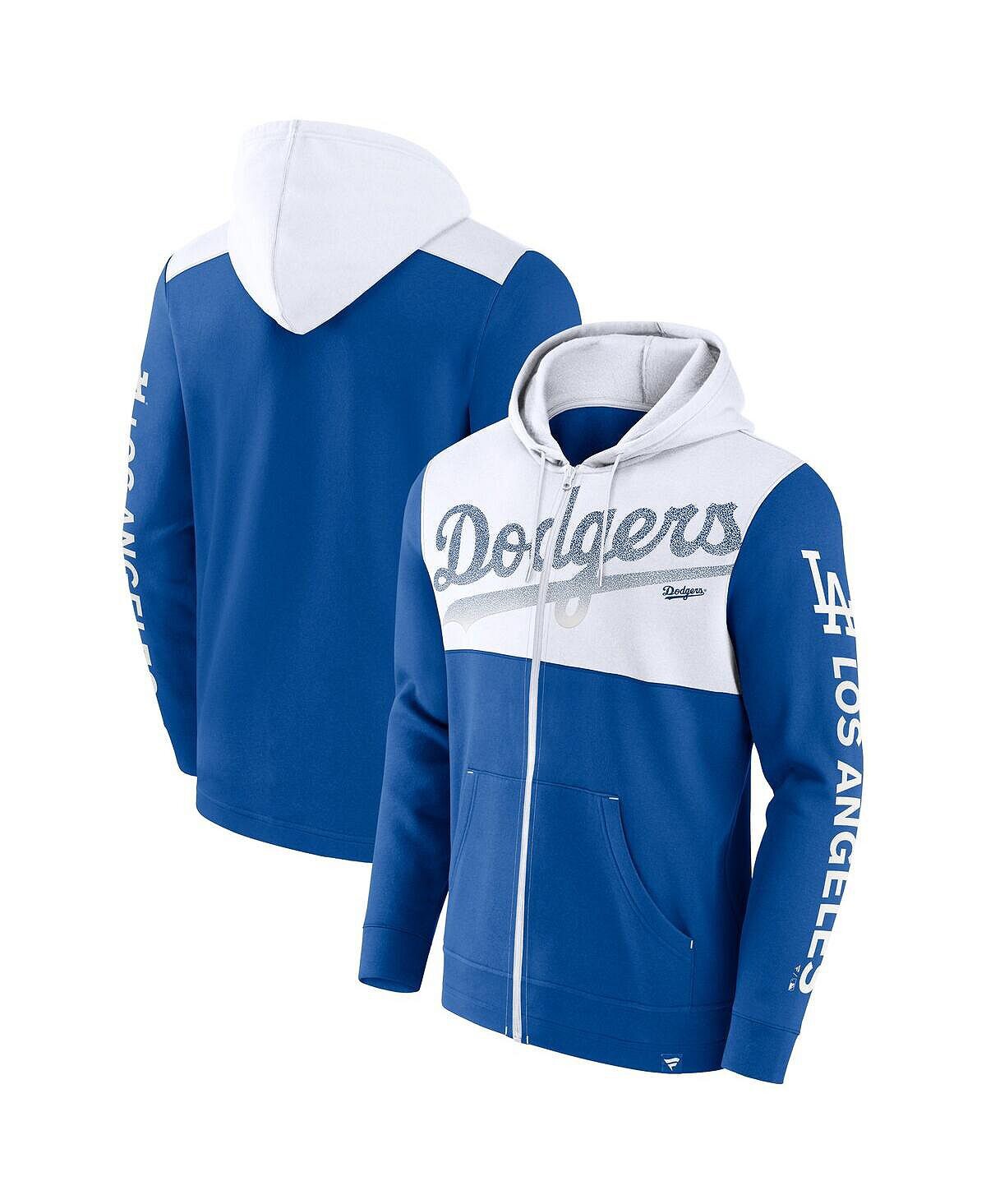 Мужская фирменная флисовая толстовка с молнией во всю длину Royal Los Angeles Dodgers Fanatics
Мужская фирменная флисовая толстовка с молнией во всю длину Royal Los Angeles Dodgers Fanatics