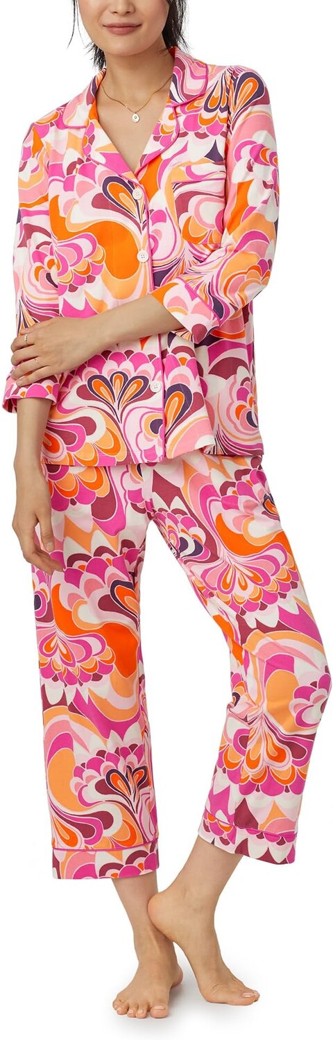 Классический пижамный комплект с длинными рукавами Trina Turk x Bedhead Bedhead PJs, цвет Lotus
Классический пижамный комплект с длинными рукавами Trina Turk x Bedhead Bedhead PJs, цвет Lotus
