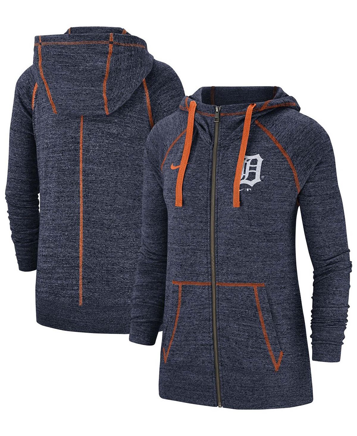 Женская темно-синяя толстовка с молнией во всю длину Detroit Tigers Gym Vintage Team Nike, темно-синий
Женская темно-синяя толстовка с молнией во всю длину Detroit Tigers Gym Vintage Team Nike, темно-синий