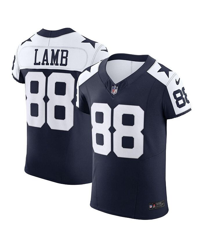 Мужская темно-синяя майка CeeDee Lamb Dallas Cowboys Alternate Vapor FUSE Elite Nike, синий
Мужская темно-синяя майка CeeDee Lamb Dallas Cowboys Alternate Vapor FUSE Elite Nike, синий