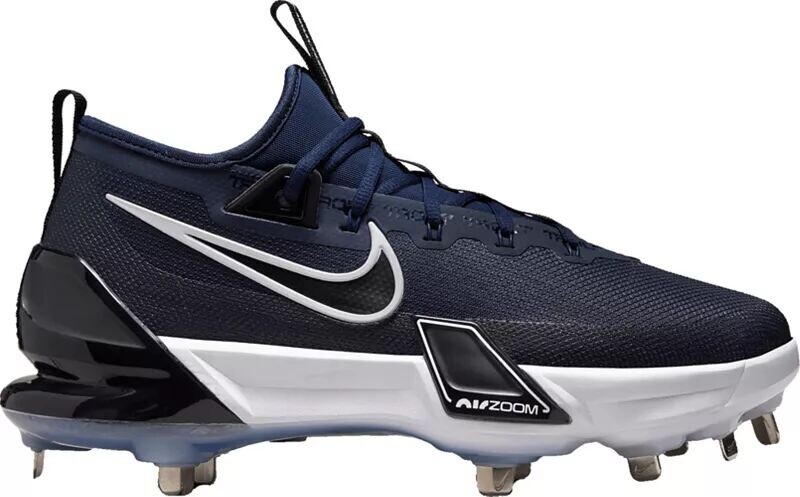 Мужские металлические бейсбольные бутсы Nike Force Zoom Trout 9 Elite, темно-синий/белый
Мужские металлические бейсбольные бутсы Nike Force Zoom Trout 9 Elite, темно-синий/белый