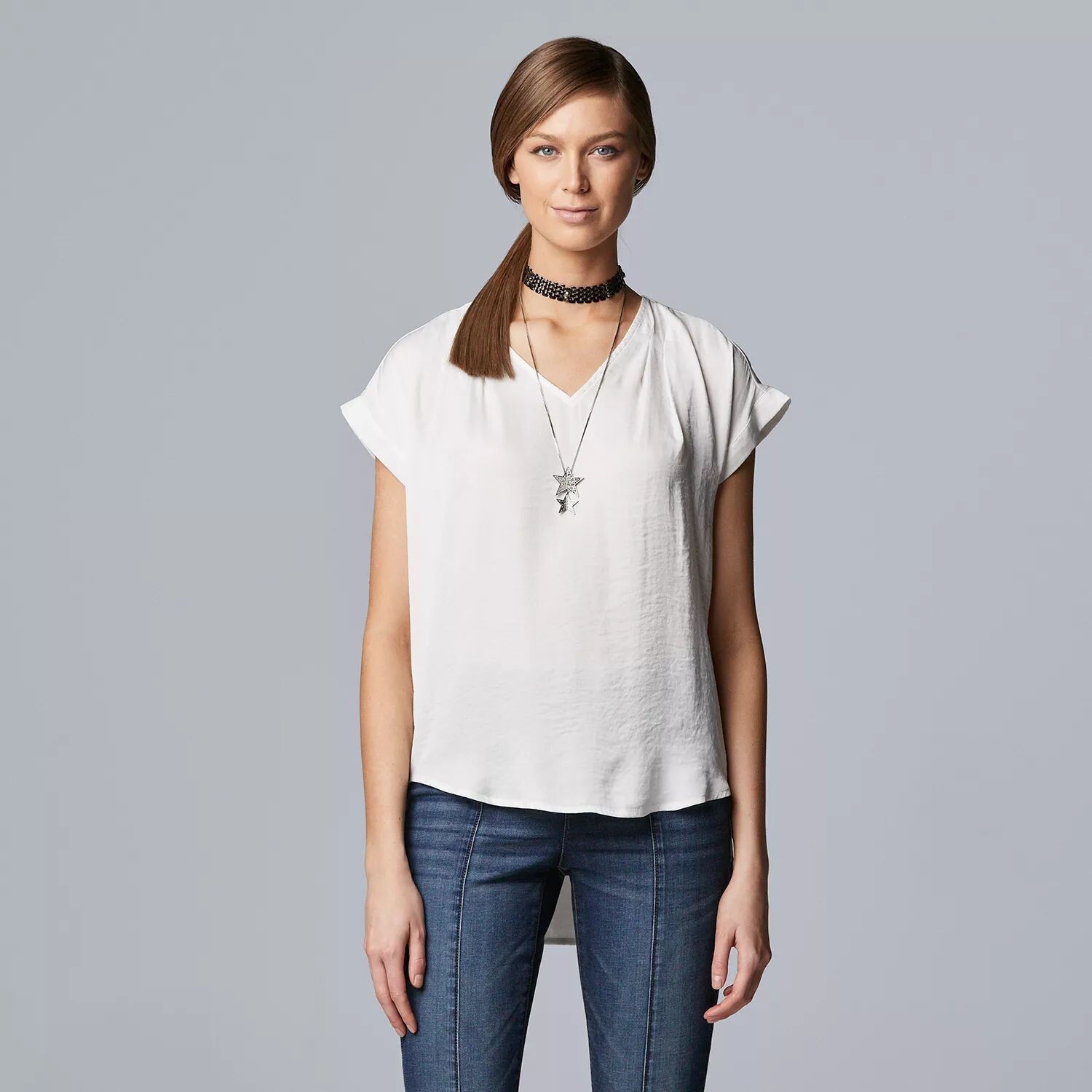 Petite Simply Vera Vera Wang Топ-поповер с V-образным вырезом Simply Vera Vera Wang
Petite Simply Vera Vera Wang Топ-поповер с V-образным вырезом Simply Vera Vera Wang