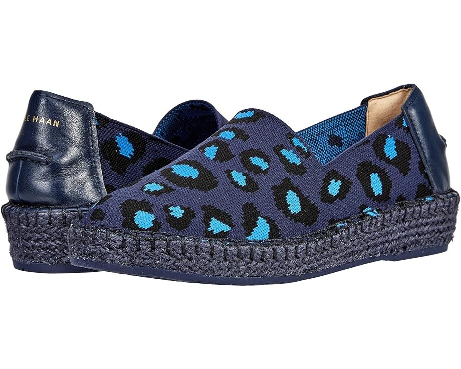 Лоферы Cole Haan Cloudfeel Espadrille Loafers, цвет Marine Blue Cheetah Stitchlite
Лоферы Cole Haan Cloudfeel Espadrille Loafers, цвет Marine Blue Cheetah Stitchlite