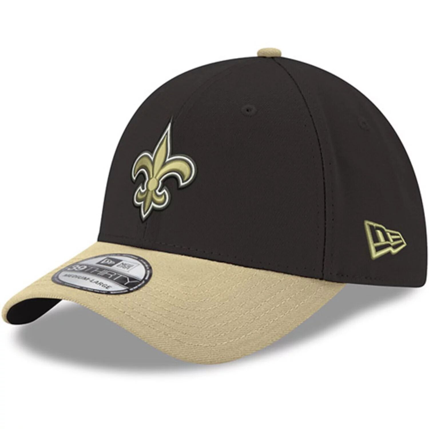Мужская классическая двухцветная кепка New Era черного/золотого цвета New Orleans Saints Team 39THIRTY Flex Hat
Мужская классическая двухцветная кепка New Era черного/золотого цвета New Orleans Saints Team 39THIRTY Flex Hat
