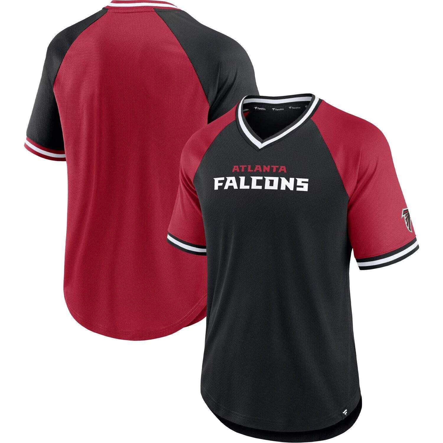 Мужская футболка Fanatics с логотипом Cardinal/Black Atlanta Falcons Second Wind реглан с v-образным вырезом
Мужская футболка Fanatics с логотипом Cardinal/Black Atlanta Falcons Second Wind реглан с v-образным вырезом