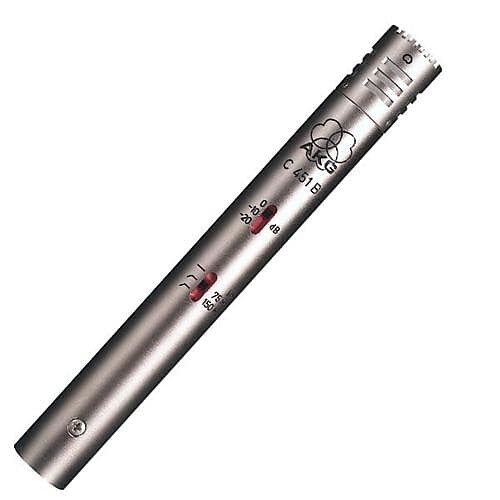 Конденсаторный микрофон AKG C451B Small Diaphragm Cardioid Condenser Microphone
Конденсаторный микрофон AKG C451B Small Diaphragm Cardioid Condenser Microphone