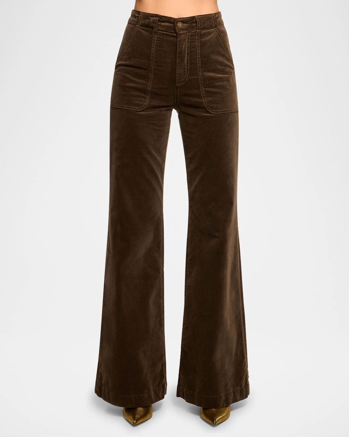 Бархатные джинсы Theodora с широкими штанинами Ramy Brook, цвет Desert Brown Velveteen Denim
Бархатные джинсы Theodora с широкими штанинами Ramy Brook, цвет Desert Brown Velveteen Denim