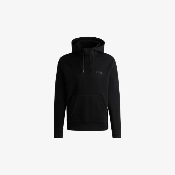 Толстовка с капюшоном Brand-Applique из хлопковой смеси, прямого кроя Boss, черный
Толстовка с капюшоном Brand-Applique из хлопковой смеси, прямого кроя Boss, черный