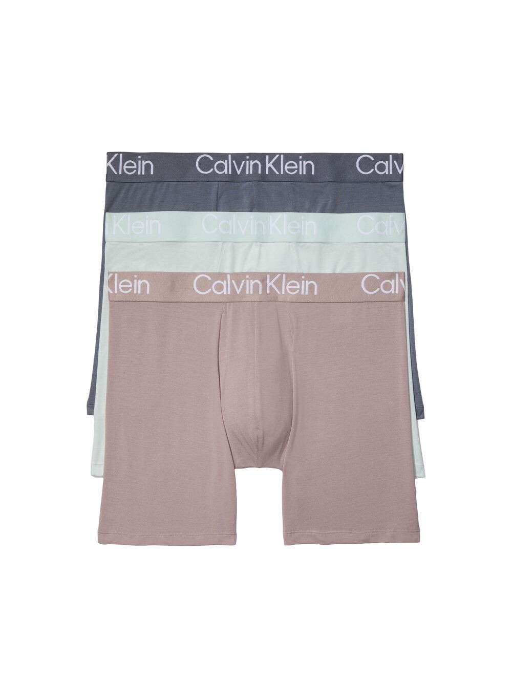 Ультрамягкие современные трусы-боксеры из трех предметов Calvin Klein, серый
Ультрамягкие современные трусы-боксеры из трех предметов Calvin Klein, серый