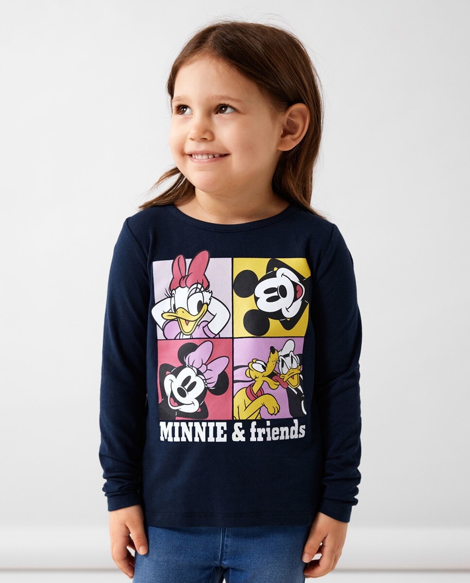 Футболка для девочек с длинными рукавами MINNIE & Friends name it, темно-синий
Футболка для девочек с длинными рукавами MINNIE & Friends name it, темно-синий