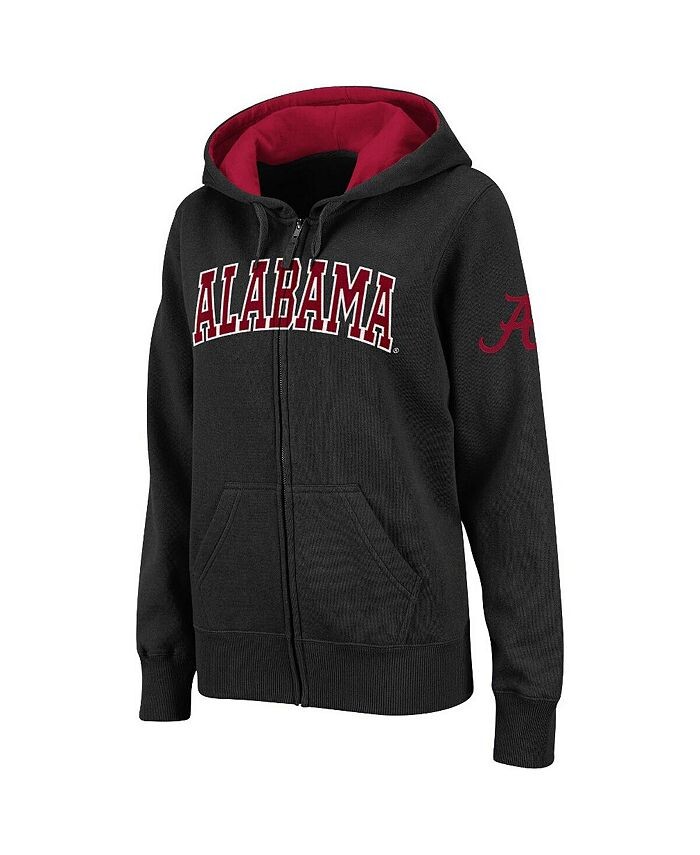 Женская черная худи с молнией во всю длину и арочным узором Alabama Crimson Tide Colosseum, черный
Женская черная худи с молнией во всю длину и арочным узором Alabama Crimson Tide Colosseum, черный