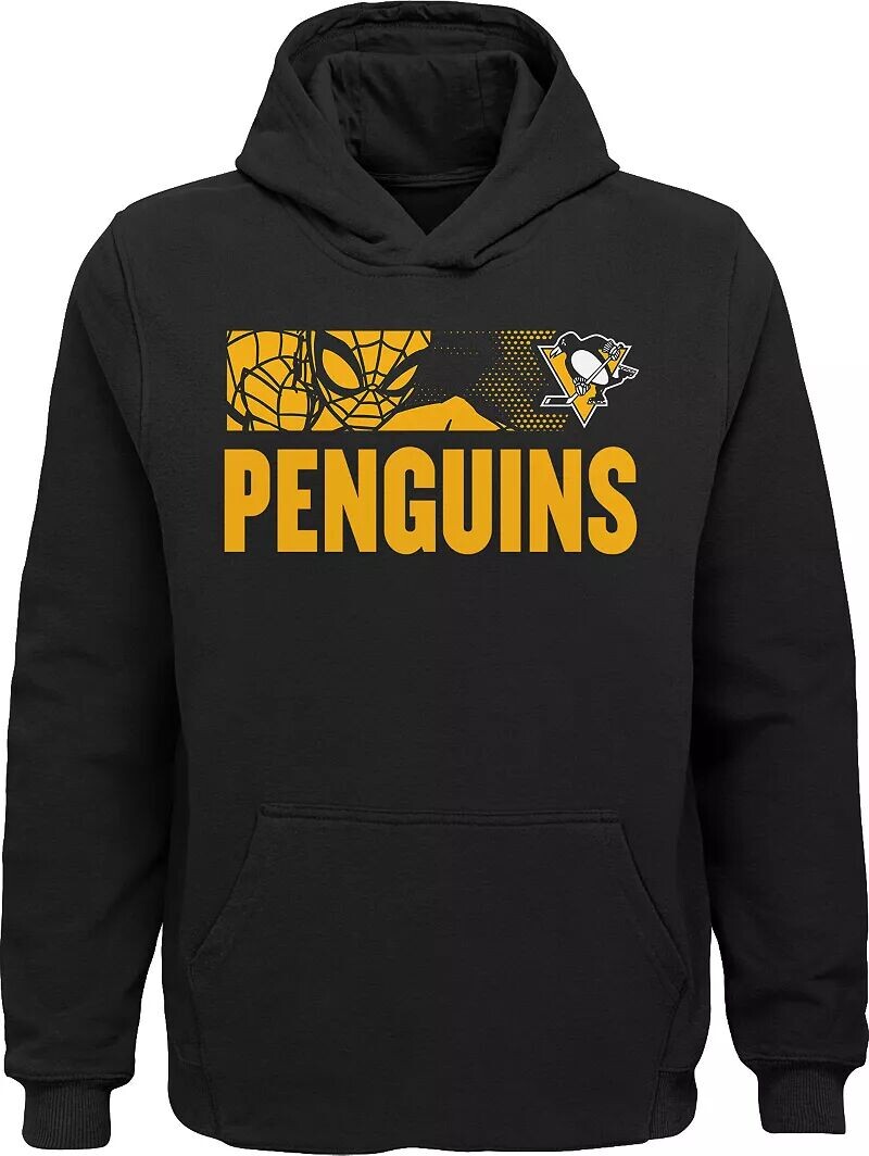 Outerstuff Черная пуловерная толстовка с капюшоном NHL Youth Pittsburgh Penguins Marvel
Outerstuff Черная пуловерная толстовка с капюшоном NHL Youth Pittsburgh Penguins Marvel