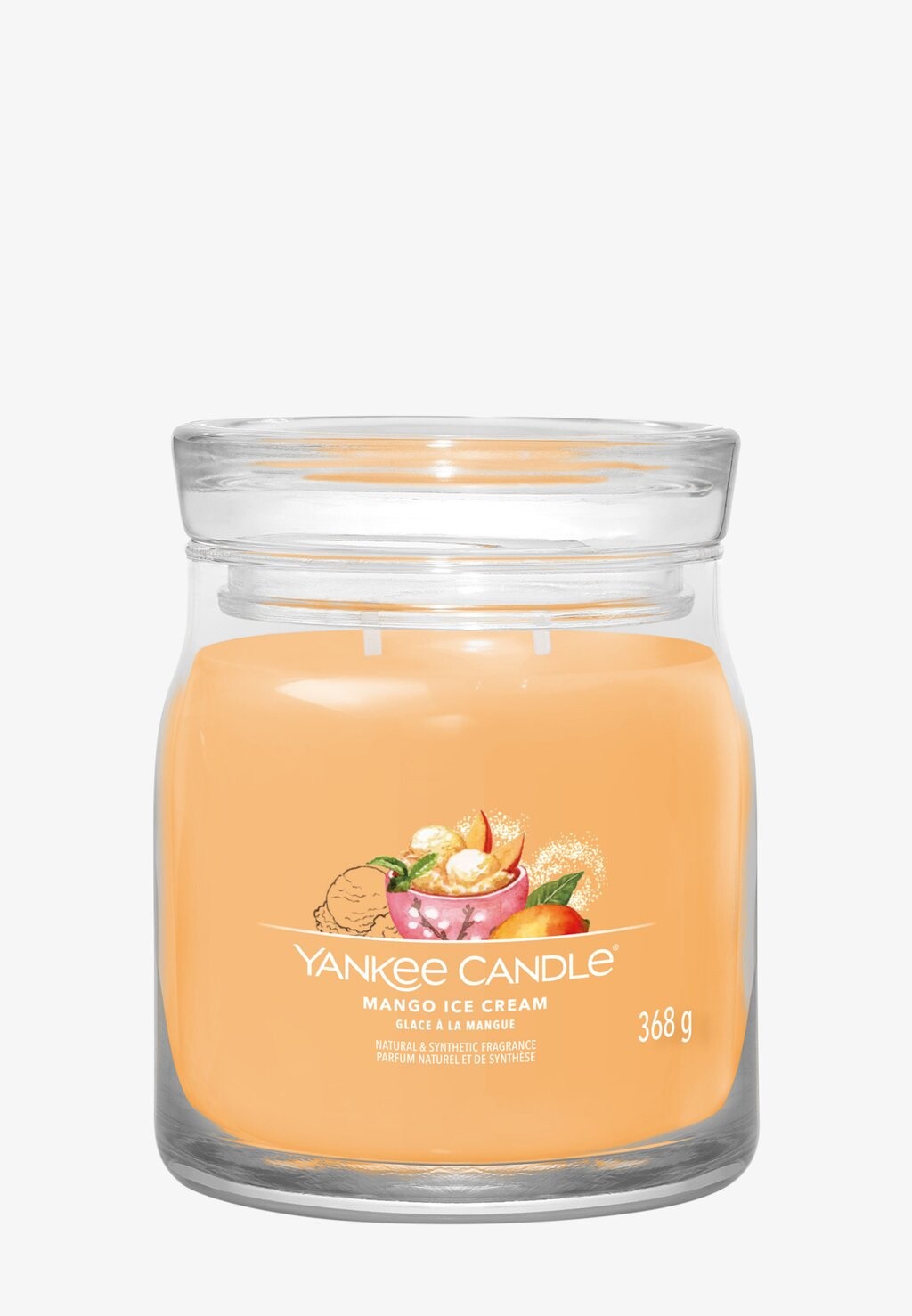 Ароматическая свеча SIGNATURE MEDIUM JAR MANGO Ice CREAM Yankee Candle, цвет orange
Ароматическая свеча SIGNATURE MEDIUM JAR MANGO Ice CREAM Yankee Candle, цвет orange