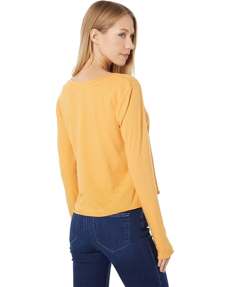 Футболка с длинным рукавом bobi Los Angeles Lightweight Jersey Cropped Long Sleeve Tee, цвет Honey
Футболка с длинным рукавом bobi Los Angeles Lightweight Jersey Cropped Long Sleeve Tee, цвет Honey