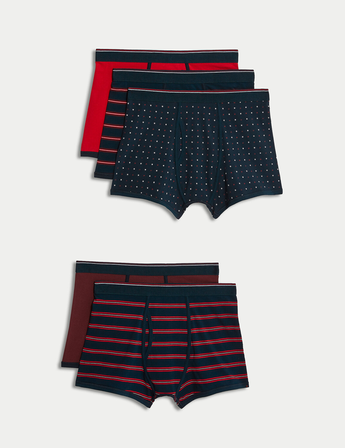 5 пар плавок Cool & Fresh из хлопка с насыщенным содержанием хлопка Marks & Spencer, темно-синий
5 пар плавок Cool & Fresh из хлопка с насыщенным содержанием хлопка Marks & Spencer, темно-синий