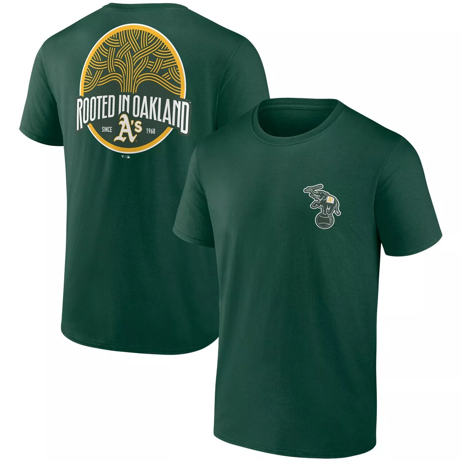 Зеленая мужская футболка Fanatics с логотипом Oakland Athletics Iconic Bring It, Зеленый
Зеленая мужская футболка Fanatics с логотипом Oakland Athletics Iconic Bring It, Зеленый