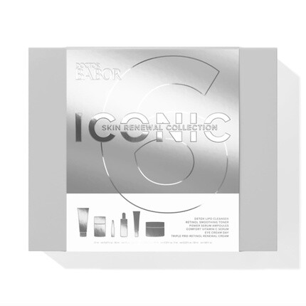 Набор Babor DOCTOR Iconic Skin Renewal Collection - Сыворотки для увлажнения, восстановления и успокоения - Разглаживающий тоник и обновляющий крем с ретинолом - Лифтинг-сыворотка с витамином С и крем для глаз - Набор для ухода за кожей RadiantResults
Набор Babor DOCTOR Iconic Skin Renewal Collection - Сыворотки для увлажнения, восстановления и успокоения - Разглаживающий тоник и обновляющий крем с ретинолом - Лифтинг-сыворотка с витамином С и крем для глаз - Набор для ухода за кожей RadiantResults