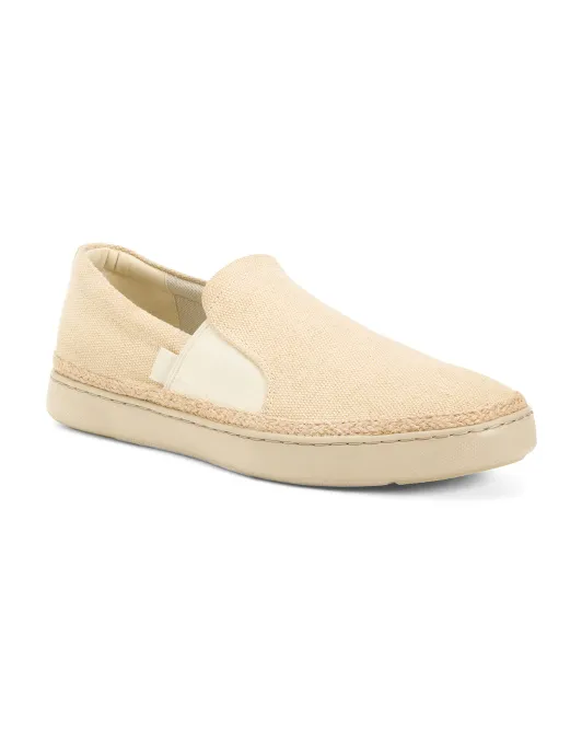 Мужские парусиновые лоферы без шнуровки Collins с эспадрильей Fitflop, цвет Light Sand
Мужские парусиновые лоферы без шнуровки Collins с эспадрильей Fitflop, цвет Light Sand