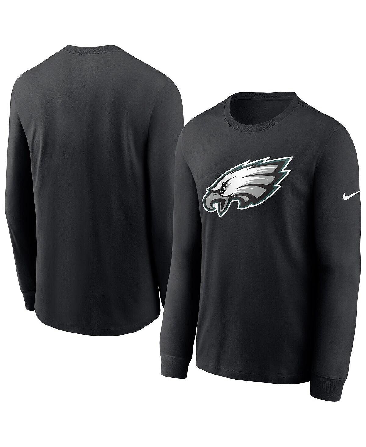 Мужская черная футболка с длинным рукавом и логотипом Philadelphia Eagles Primary Team Nike, Черный
Мужская черная футболка с длинным рукавом и логотипом Philadelphia Eagles Primary Team Nike, Черный