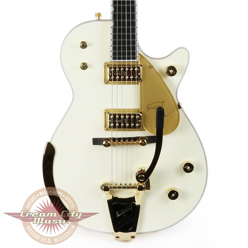 Электрогитара Gretsch G6134T-58 Vintage Select Penguin with Bigsby TV Jones in Vintage White
Электрогитара Gretsch G6134T-58 Vintage Select Penguin with Bigsby TV Jones in Vintage White