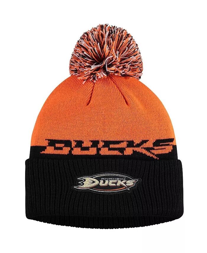 Мужская оранжево-черная вязаная шапка Anaheim Ducks Cold dy с манжетами и помпоном Adidas, оранжевый
Мужская оранжево-черная вязаная шапка Anaheim Ducks Cold dy с манжетами и помпоном Adidas, оранжевый