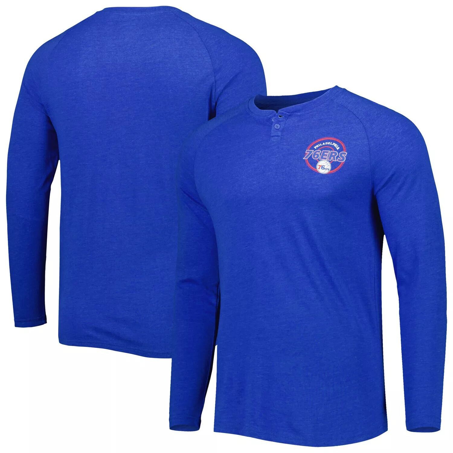 Мужская футболка Concepts Sport Heathered Royal Philadelphia 76ers с левой грудью Henley Raglan с длинным рукавом
Мужская футболка Concepts Sport Heathered Royal Philadelphia 76ers с левой грудью Henley Raglan с длинным рукавом