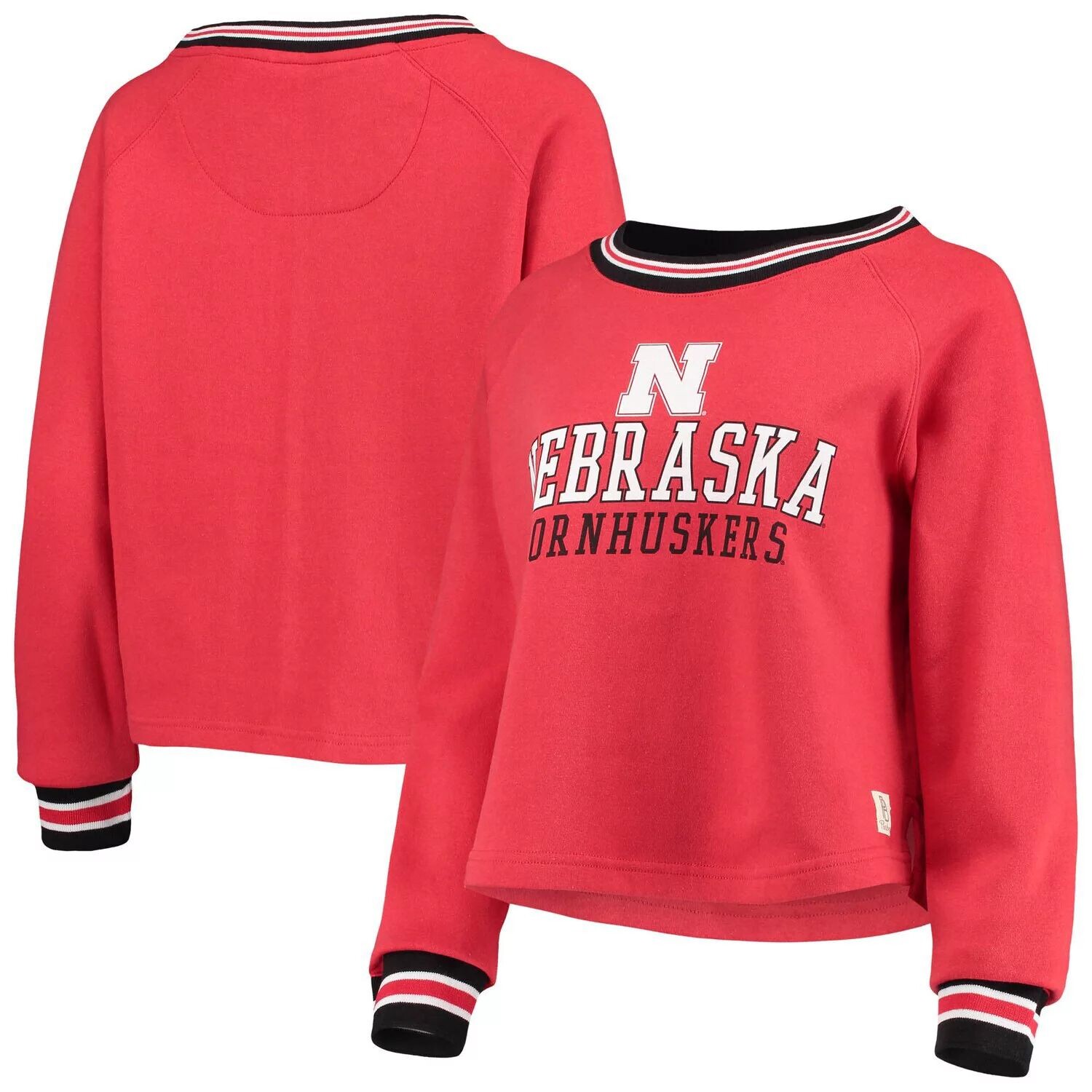 Женский укороченный пуловер с регланами Pressbox Scarlet Nebraska Huskers Cali Cozy, толстовка с регланами
Женский укороченный пуловер с регланами Pressbox Scarlet Nebraska Huskers Cali Cozy, толстовка с регланами