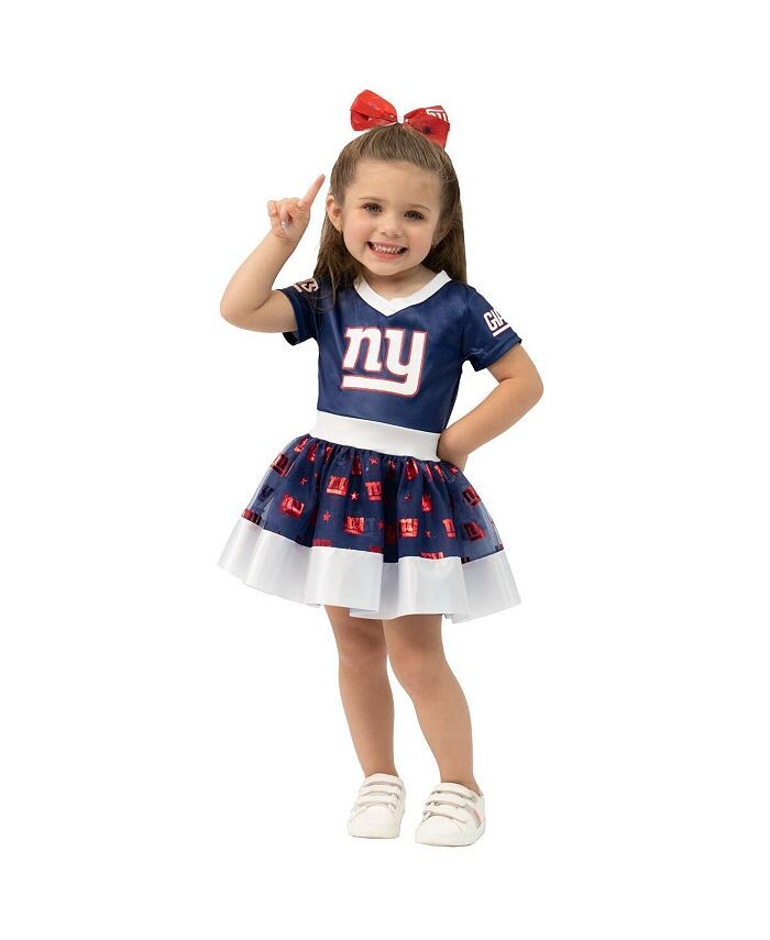 Королевский костюм-пачка New York Giants для маленьких девочек с v-образным вырезом и задней дверью Game Day Jerry Leigh, синий
Королевский костюм-пачка New York Giants для маленьких девочек с v-образным вырезом и задней дверью Game Day Jerry Leigh, синий