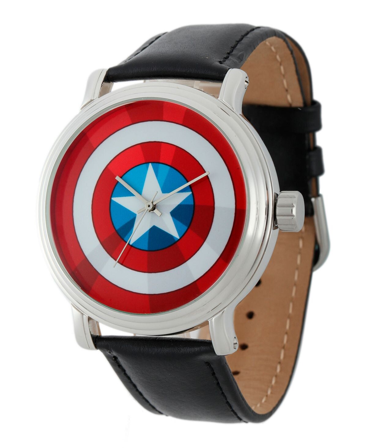Мужские винтажные серебряные часы из блестящего сплава Marvel Капитан Америка ewatchfactory
Мужские винтажные серебряные часы из блестящего сплава Marvel Капитан Америка ewatchfactory