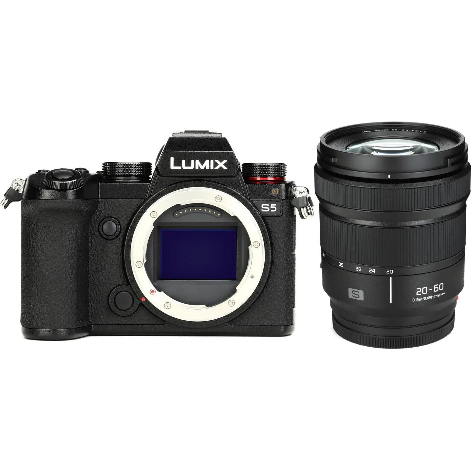 Беззеркальная камера Panasonic Lumix S5 с объективом S-R2060 Lumix S 20–60 мм f/3,5–5,6
Беззеркальная камера Panasonic Lumix S5 с объективом S-R2060 Lumix S 20–60 мм f/3,5–5,6
