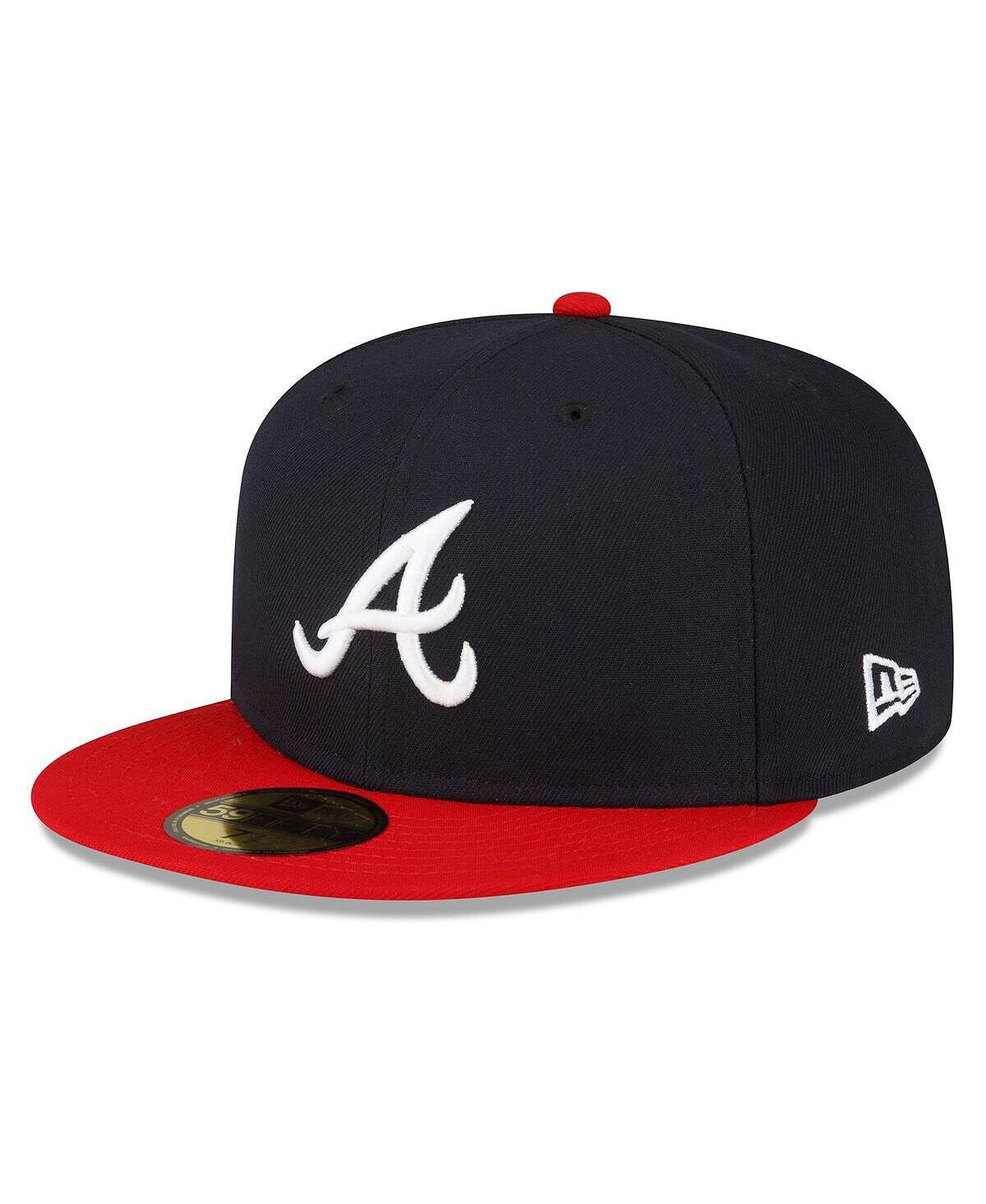 Мужская темно-синяя красная шляпа Atlanta Braves Authentic Collection Replica 59FIFTY. New Era
Мужская темно-синяя красная шляпа Atlanta Braves Authentic Collection Replica 59FIFTY. New Era