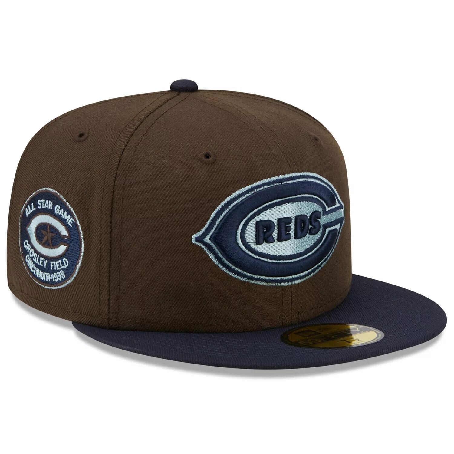Мужская шляпа New Era коричневая/темно-синяя Cincinnati Reds 1938 MLB All-Star Game орех 9FIFTY приталенная шляпа
Мужская шляпа New Era коричневая/темно-синяя Cincinnati Reds 1938 MLB All-Star Game орех 9FIFTY приталенная шляпа