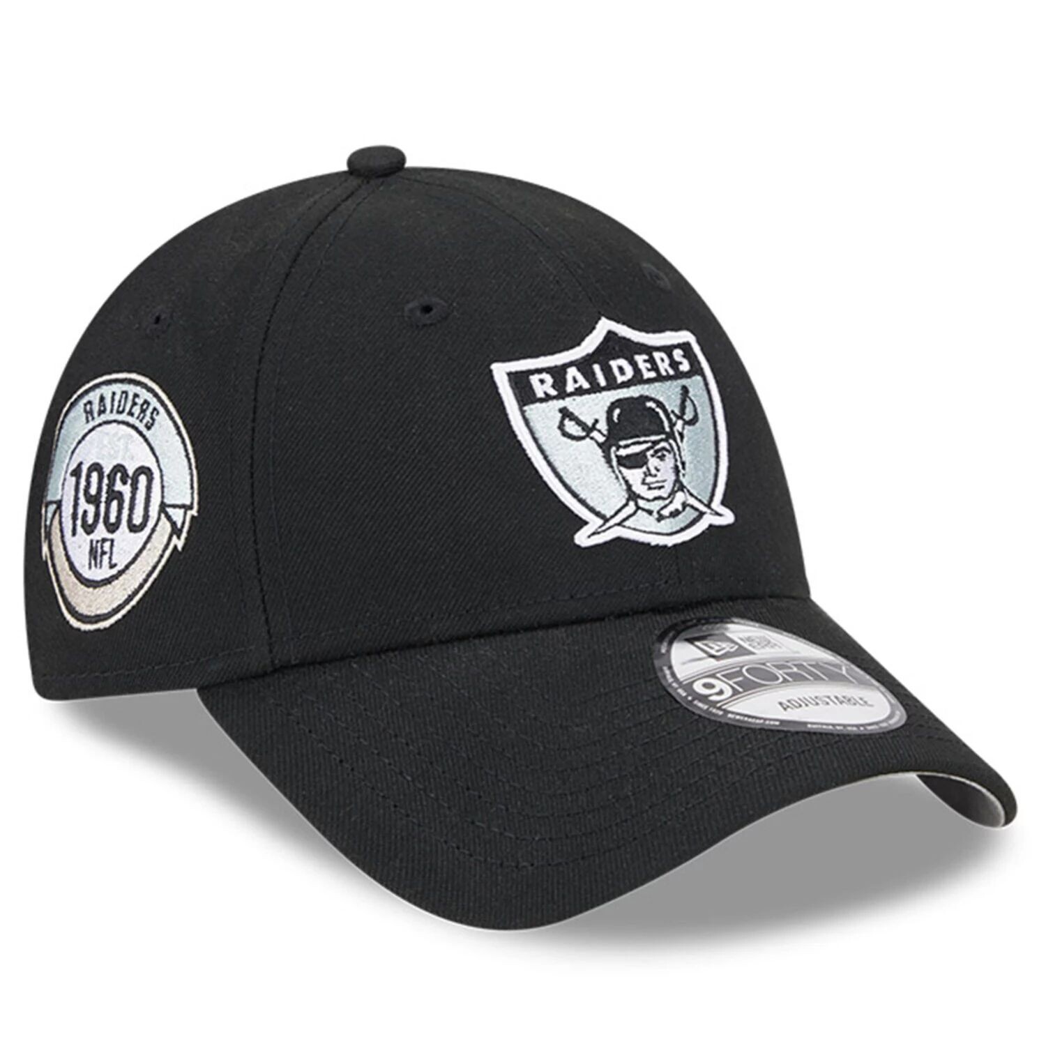 Мужская регулируемая кепка New Era Black Las Vegas Raiders 2023 Sideline Historic 9FORTY
Мужская регулируемая кепка New Era Black Las Vegas Raiders 2023 Sideline Historic 9FORTY