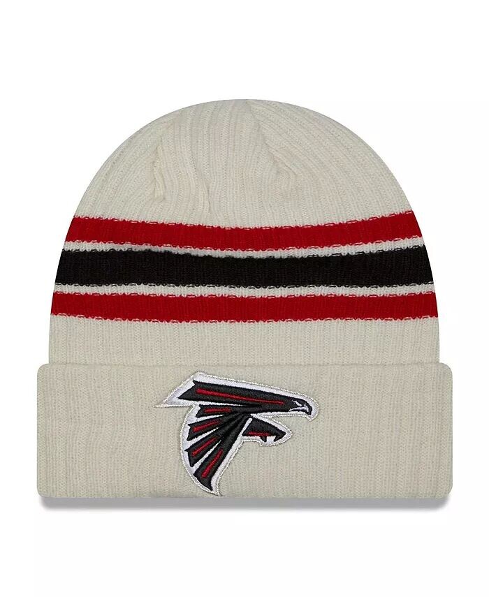 Мужская кремовая вязаная шапка с манжетами в полоску Atlanta Falcons Team New Era, бежевый
Мужская кремовая вязаная шапка с манжетами в полоску Atlanta Falcons Team New Era, бежевый