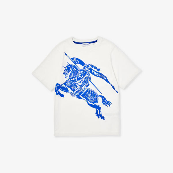 Футболка из хлопкового джерси с графическим принтом Knight 3–14 лет Burberry, цвет salt
Футболка из хлопкового джерси с графическим принтом Knight 3–14 лет Burberry, цвет salt