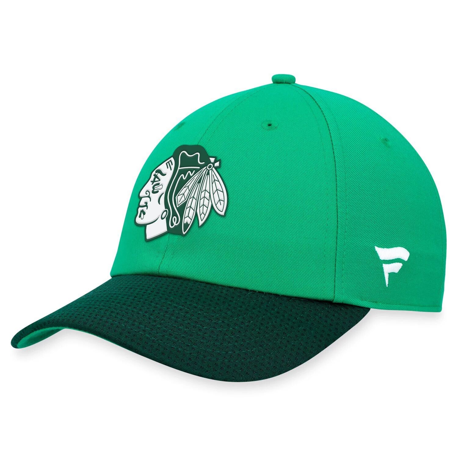 Мужская регулируемая шапка Fanatics Kelly Green Chicago Blackhawks ко Дню Святого Патрика
Мужская регулируемая шапка Fanatics Kelly Green Chicago Blackhawks ко Дню Святого Патрика