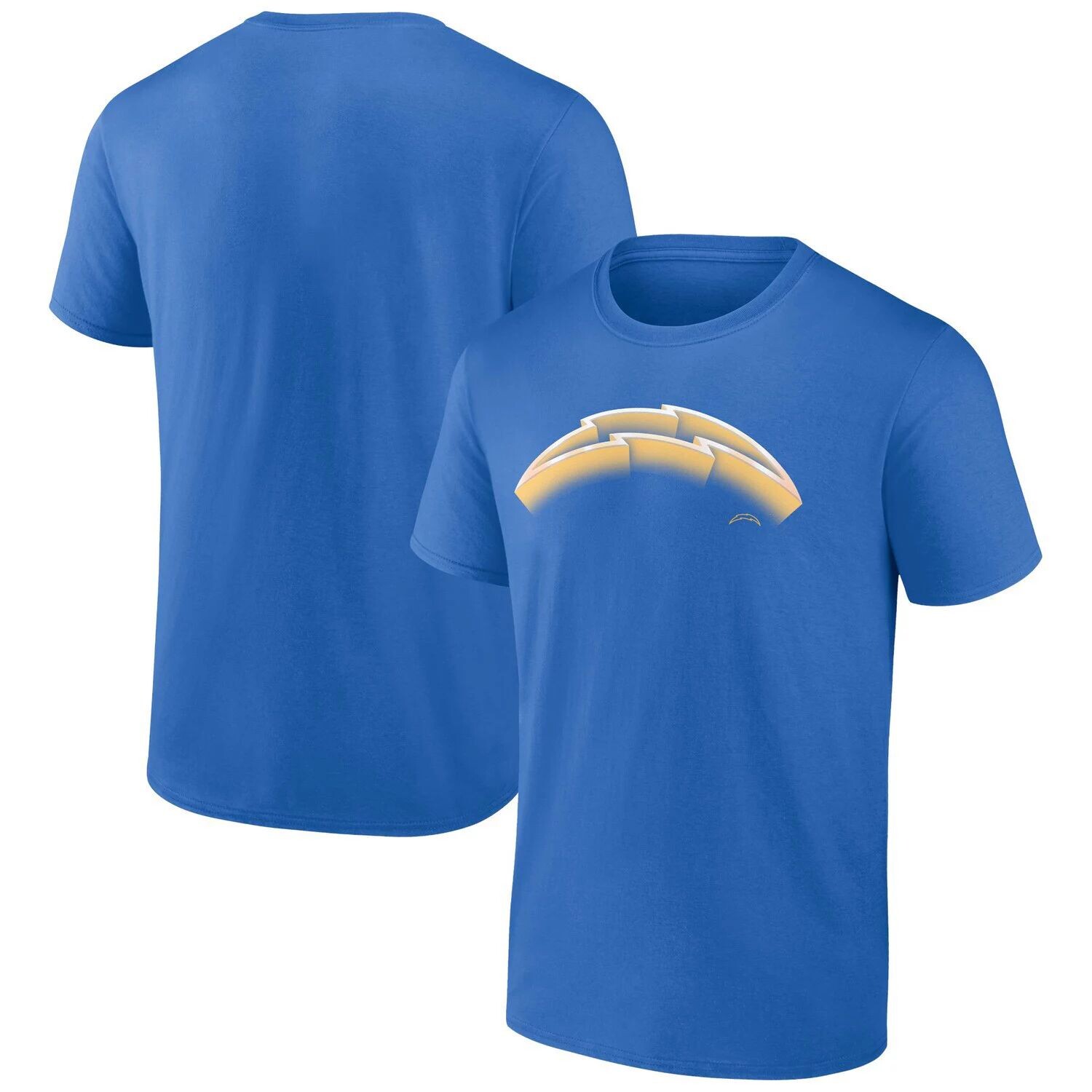 Мужская футболка с логотипом Powder Blue Los Angeles Chargers Chrome Dimension Fanatics
Мужская футболка с логотипом Powder Blue Los Angeles Chargers Chrome Dimension Fanatics