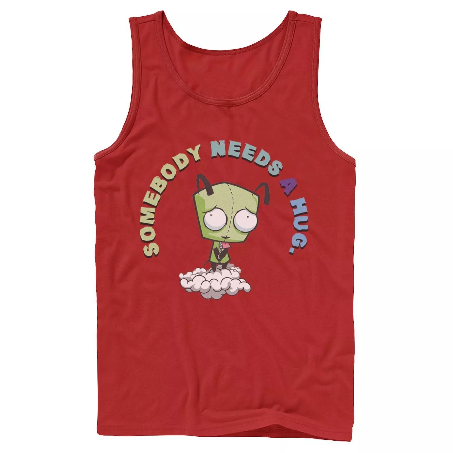 Мужская майка с рисунком Nickelodeon Invader Zim Gir «Кто-то нуждается в объятиях» и «Грустный портрет»
Мужская майка с рисунком Nickelodeon Invader Zim Gir «Кто-то нуждается в объятиях» и «Грустный портрет»
