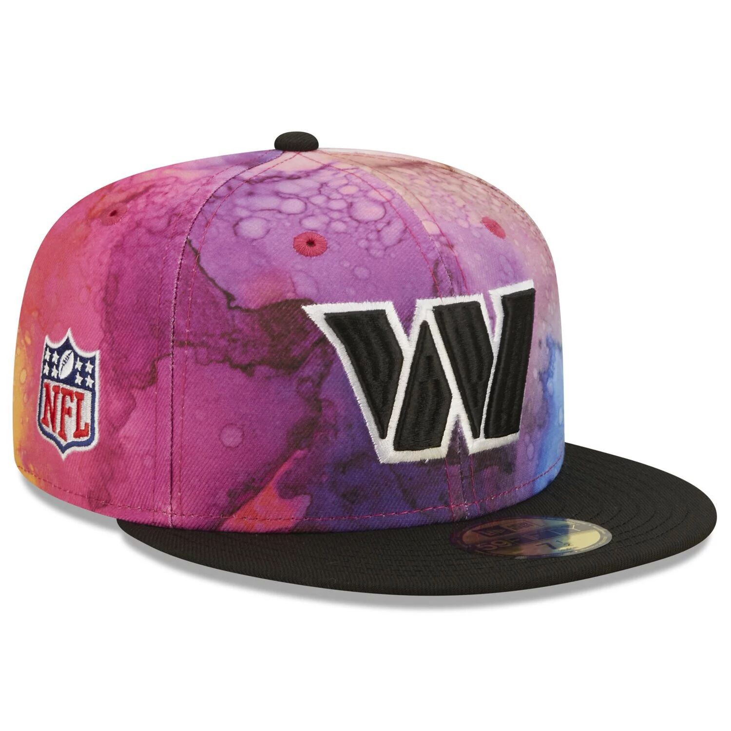 Мужская облегающая шляпа New Era Pink/Black Washington Commanders 2022 NFL Crucial Catch 59FIFTY
Мужская облегающая шляпа New Era Pink/Black Washington Commanders 2022 NFL Crucial Catch 59FIFTY